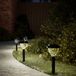 vidaXL Tuinpadverlichting 4 stuks solar met grondpennen RGB en warmwit