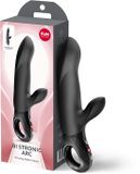 FUN FACTORY Bi Stronic Arc Conejo Estimulador de Empuje Negro