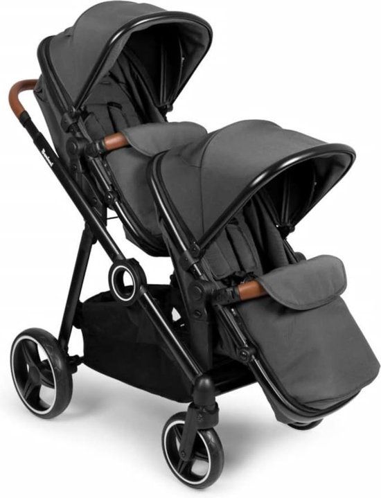 Baninni Duo Kinderwagen Luiz - Grijs