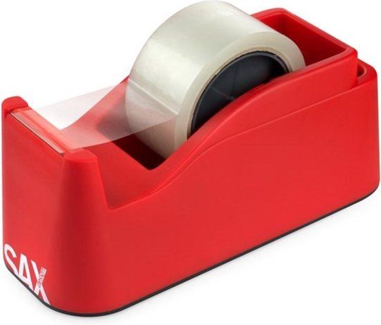Sax Tape Dispenser rood