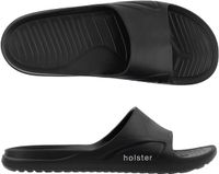 Holster Pointbreak Vegan Slippers - Lichtgewicht EVA Slides - Podologisch Voetbed - Dames Zwart - Maat 36