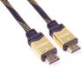 PremiumCord KPHDMET3 HDMI kabel 3 m Zwart, Goud