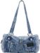 Desigual Schoudertas Jackdenim Hagi Denim Raw Blauw