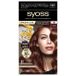 Syoss Crème Argile Premium Coloration Cheveux Pour Cheveux Gris 4W Brun Chaud