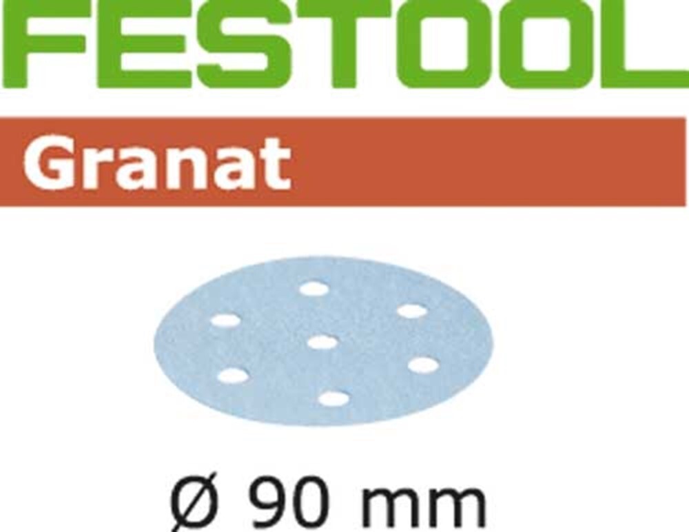 Festool Schuurschijf Granat Stf 90 mm K 60 50