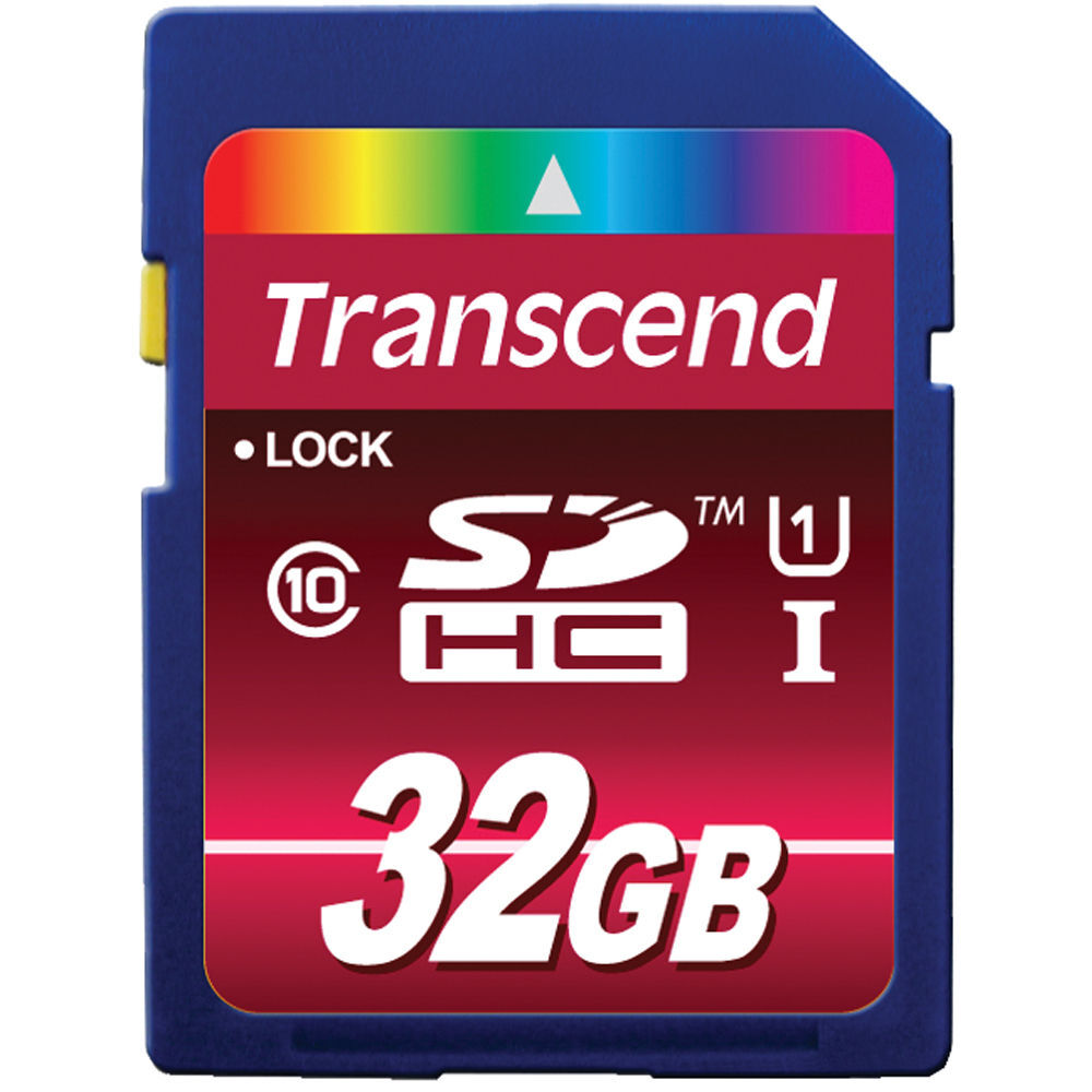 Transcend 32GB SDHC CL 10 UHS-1