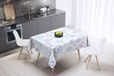 Bonamaison Tafelkleed, Anti-Mold, Sneldrogend, Waterdicht, 100% Polyester Tafellaken, Willekeurig patroon, 140 x 140 Cm