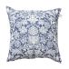 Klippan Yllefabrik Housse de coussin Sunflower 45x45 cm denim foncé