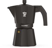 PEZZETTI Italiaans koffiezetapparaat - ITALEXPRESS - Aluminium - 3 kopjes - Zwart
