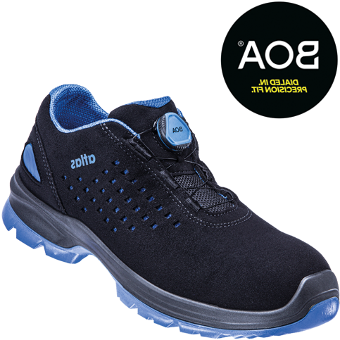 Atlas Werkschoen SL 9405 XP 2.0 Boa S1P | Zwart/Blauw | Maat 36