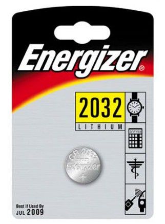 Energizer ENCR2032 - Huishoudelijke batterij - Zilver