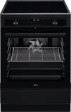 AEG CIB6499APB Vrijstaand fornuis Zwart Inductiekookplaat 4 zones 60 cm