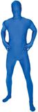 Morphsuits MorphSuit™ Blauw SecondSkin Verkleedkleding 176/184 cm
