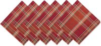 DII Oversized katoenen servet, perfect voor herfst, Thanksgiving, dinerfeesten, cateringevenementen of speciale gelegenheden, herfst specerijen, 20x20