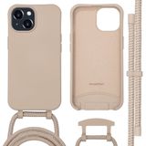imoshion Color Backcover met afneembaar koord MagSafe voor de iPhone 15 - Nude