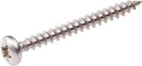 Hoenderdaal Fasteners Hoenderdaal Spaanplaatschroef RVS-A2 cilinderkop PZ2 voldraad 4.5X30 (per 200 stuks)