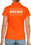Bellatio Decorations Shoppartners Bv Racing supporter / race fan polo shirt oranje voor dames XS