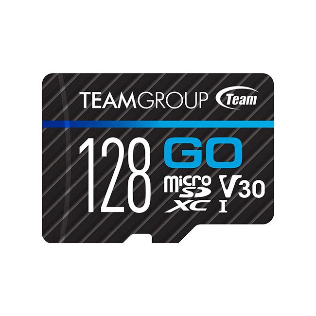 Team Group MicroSDHC 128GB Class 3 met SD-adapter Zwart