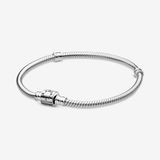 Pandora Moments 598816C00 Armband zilver Snake Barrel Clasp 15 cm