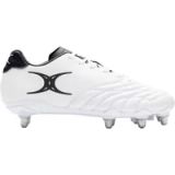 Gilbert chaussures de rugby Sidestep Icon 8S - taille 7.5 - blanc.