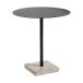 HAY Table à manger Terrazzo Ø70 cm terrazzo gris-anthracite