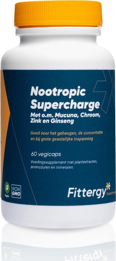 Fittergy Supplements Nootropic Supercharge - 60 capsules