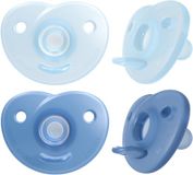 Philips Avent Soothie Hart - 0-6 Maanden - 2 Stuks - Blauw