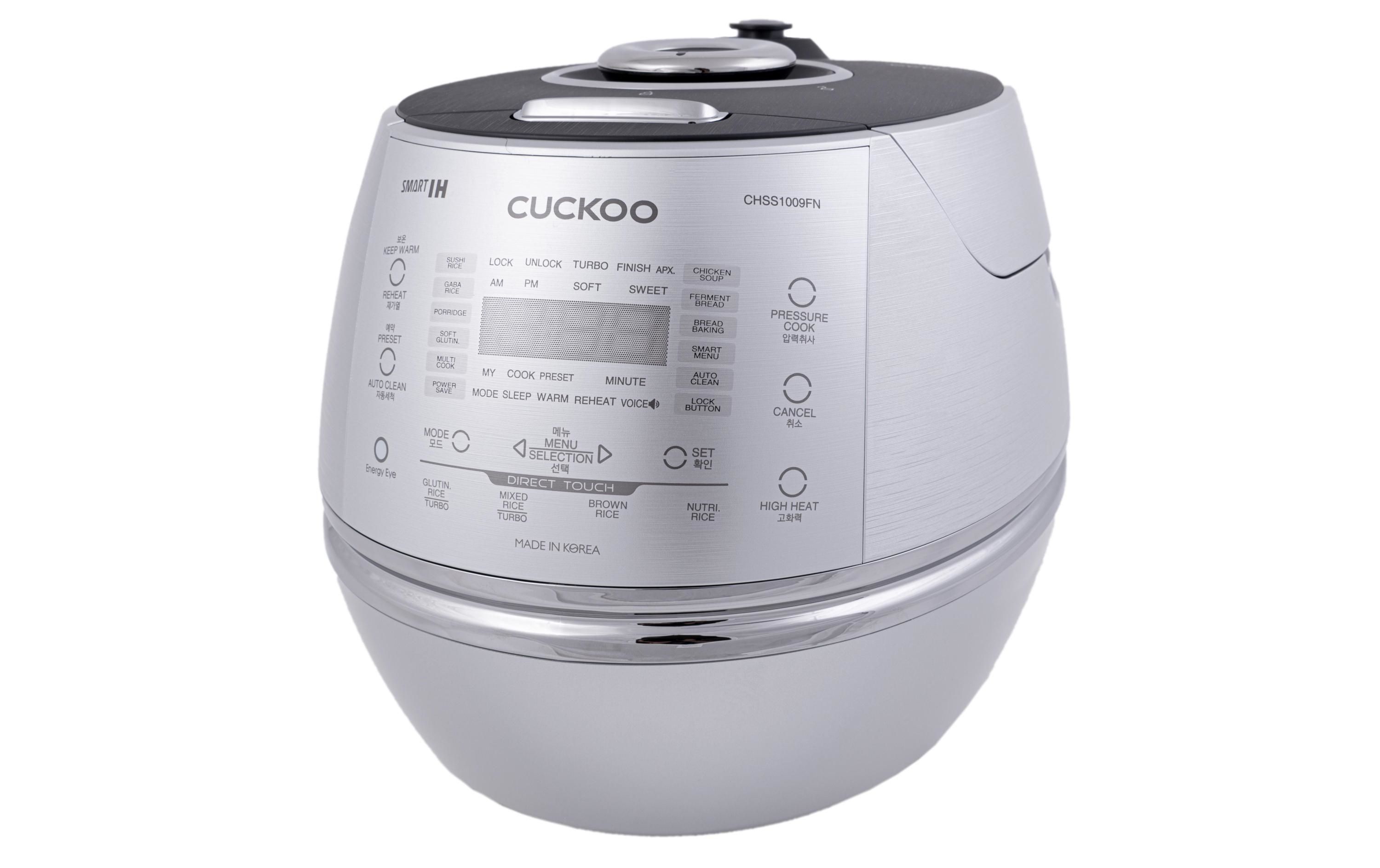 Cuckoo SLS-ART-0000070 Rice Cooker - 1.8L, 1445W, Metallic