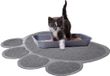 Jml Orange Planet / Yellowweb.nl Cat Mat - Kattenbakmat Grijs Kunststof 37x39x0.5 cm
