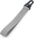 BagBase Key Clip grijs BG100 Brandable