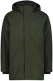 CMP Gevoerde parka met vaste capuchon voor heren - bos - polyester - maat 50