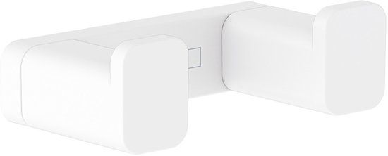 Hansgrohe Addstoris Handdoekhaak Dubbel - Mat Wit