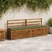 vidaXL - Bankkussen - SOEST - 100% Polyester - Olijfgroen - 200 x 40 x 5 cm