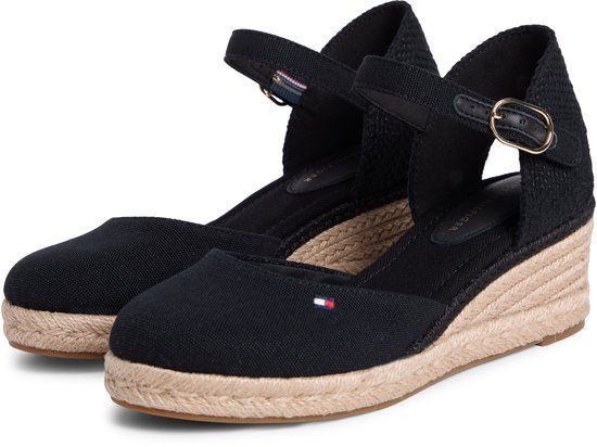 Tommy Hilfiger Espadrilles Volwassenen Zwart
