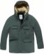 Vintage Industries Miles Veste gris S