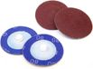 Merkloos HBM 10 Stuks Schuurschijven 50 mm K120 met Roll on opname