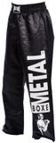 Metal Boxe Full Metal Joggingsbroek Zwart Unisex Maat 170