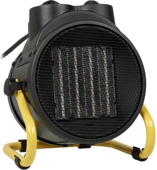 Tristar KA-5060 Industrial Heater - 2000W - 3 Settings - Adjustable Thermostat - Black