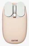 Lofree Wavy Chips souris Bluetooth + USB Type-C 3600 DPI Beige