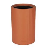Läufer 39079 La Linea koker, natuurlijk generfd rundleer, terracotta, handgemaakt van echt leer in Duitsland, pennenkoker van leer