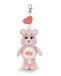 NICI Tassenhanger geluksbeertjes, love-me-beertjes, 15 cm, roze - 62804
