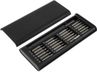 Selected by GSMpunt.nl SBG Mobiele Telefoon Reparatieset | 25-in-1 Schroevendraaierset | met 24 Magnetische Bits | Gereedschap | o.a geschikt voor iPhone & iPad | Torx, Hexagon, Ster, Kruiskop, Platkop, Tri-wing, Pentalobe