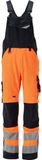 Mascot Safe Supreme salopette américaine avec poches genoux 15569-860 - orange fluo/bleu marine foncé - C62 - 82
