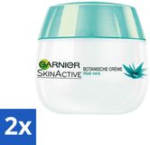 Garnier SkinActive Crème de jour botanique Aloë Vera - 2 x 50 ml