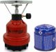 Camping kooktoestel - Métal - Rouge - 1 brûleur - Butane