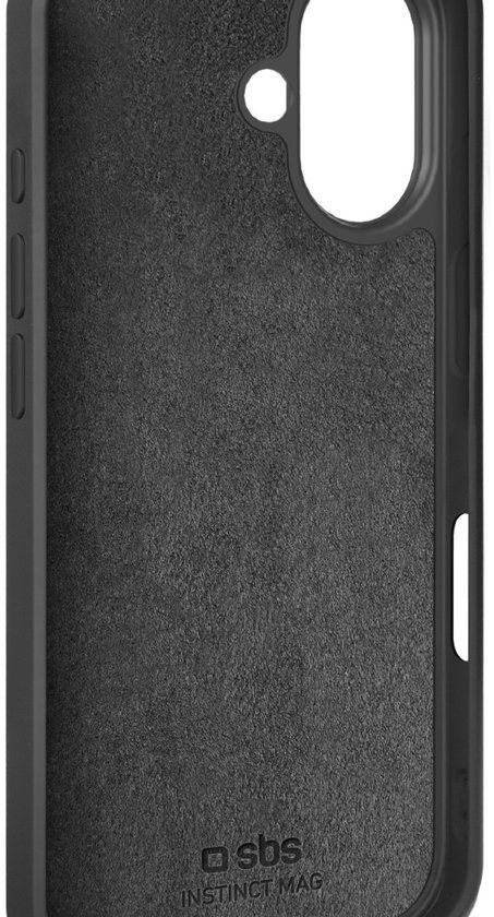 SBS Instinct Cover Apple iPhone 17 Zwart MagSafe compatible
