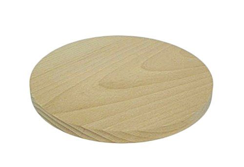 Wooden World Cutting Board - Round - 20 cm Diameter - Solid Wood - Kitchen