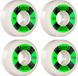 Bones Wheels 100's Blanc-Vert V5 Sidecut 54mm