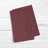 Belum Keukendoek Bordeaux 45 x 70 cm 2 Stuks Linnen