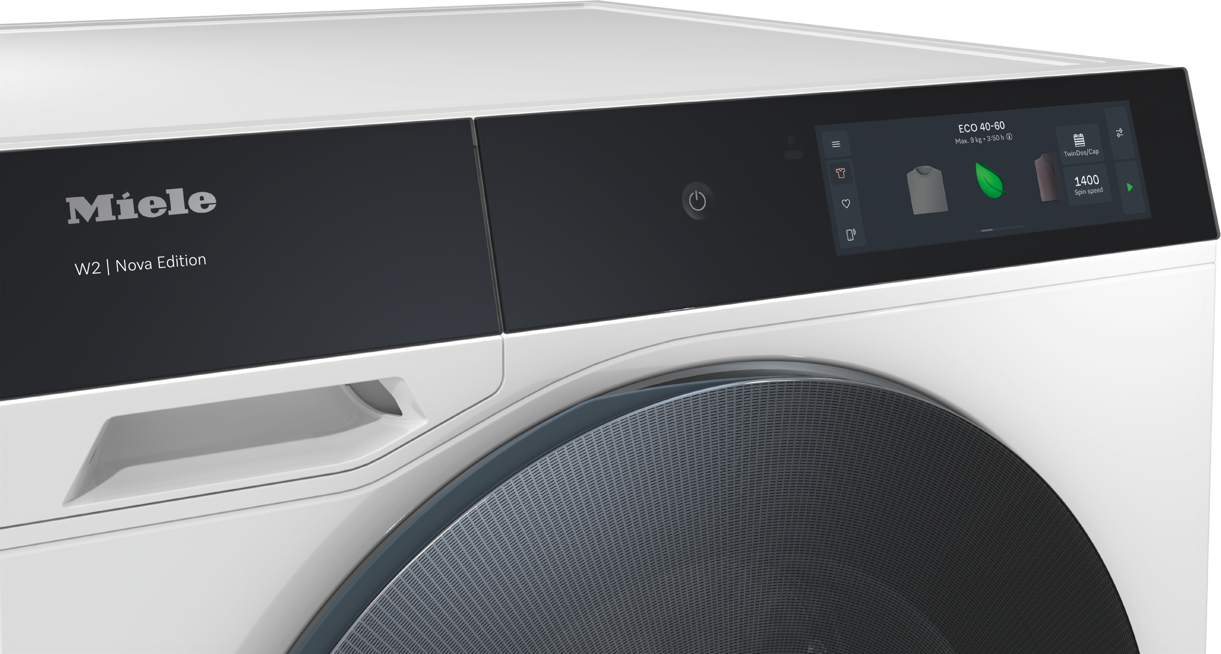 Miele WQ 1200 WPS - Wasmachine - 9 kg - 1400 rpm - Wit